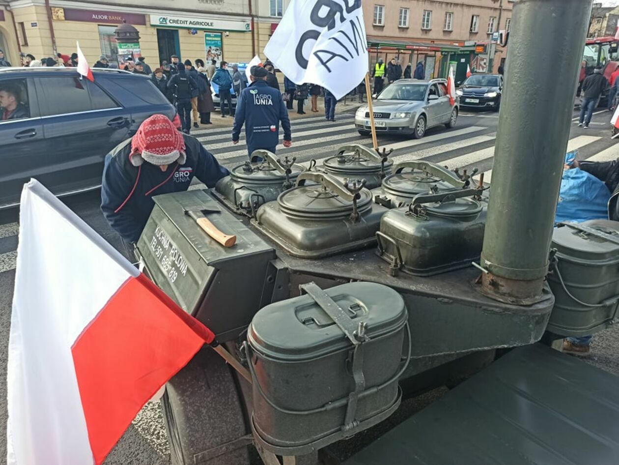  Protest rolników w Lublinie (zdjęcie 5) - Autor: Agnieszka Antoń-Jucha