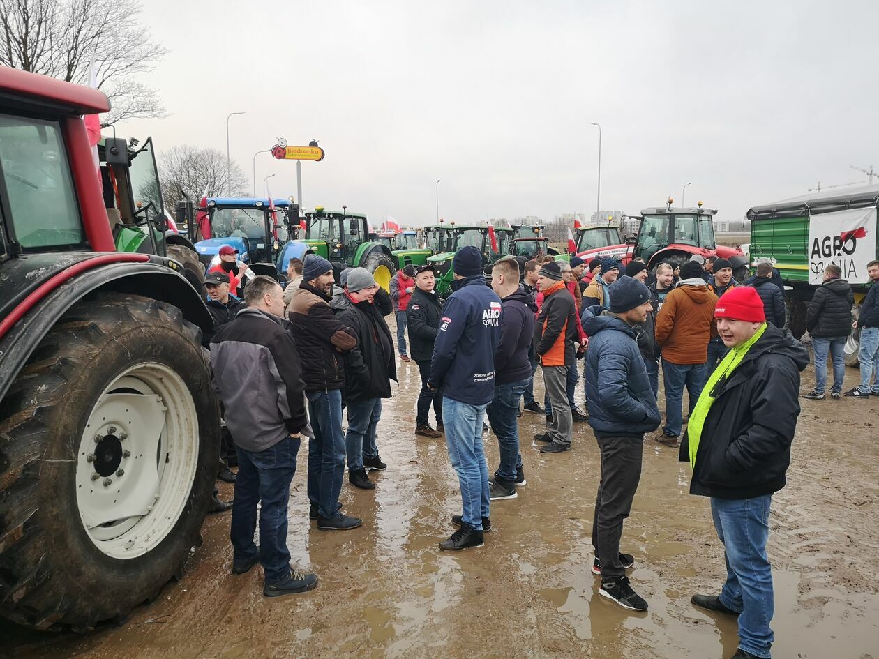  Protest rolników w Lublinie (zdjęcie 21) - Autor: Maciej Kaczanowski