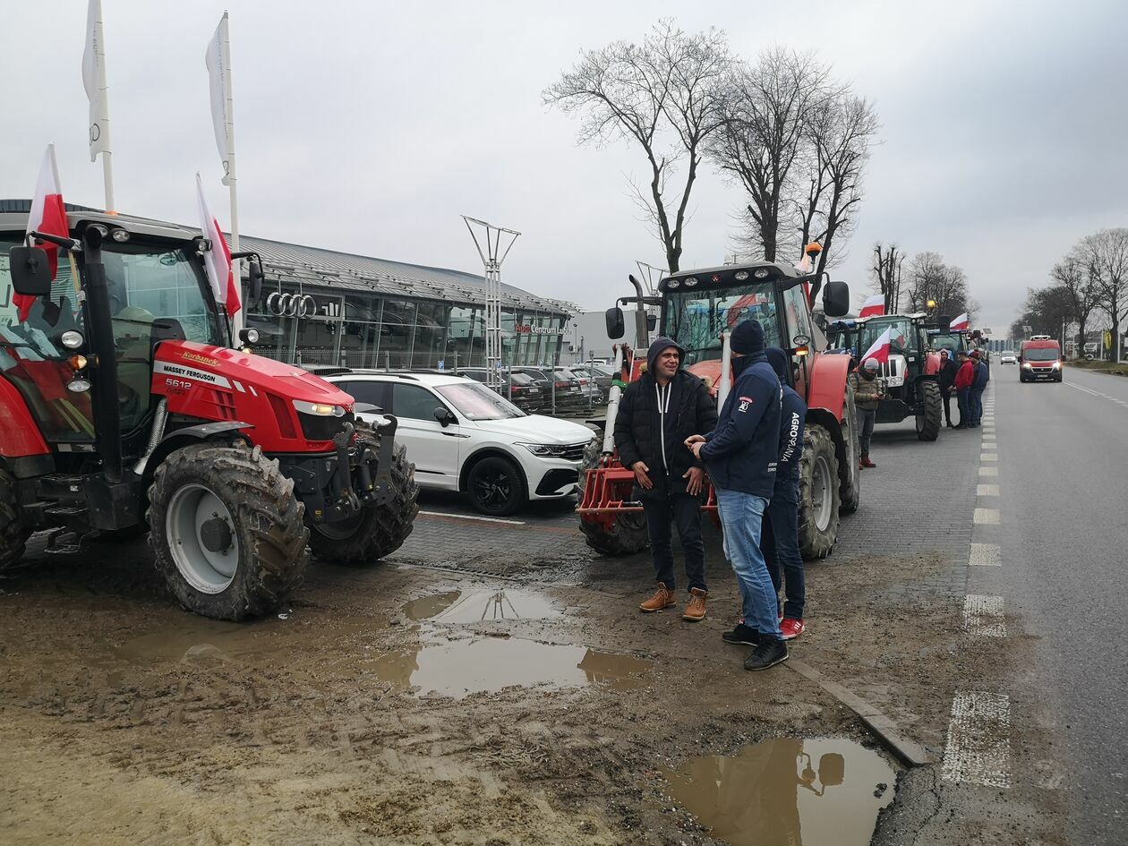  Protest rolników w Lublinie (zdjęcie 28) - Autor: Maciej Kaczanowski