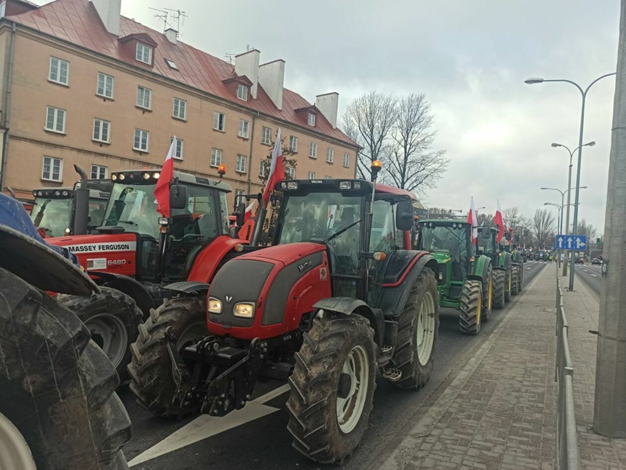  Protest rolników w Lublinie (zdjęcie 10) - Autor: Agnieszka Antoń-Jucha