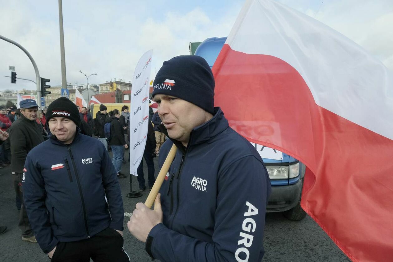  Protest rolników z Agrounii w Lublinie (zdjęcie 61) - Autor: Maciej Kaczanowski