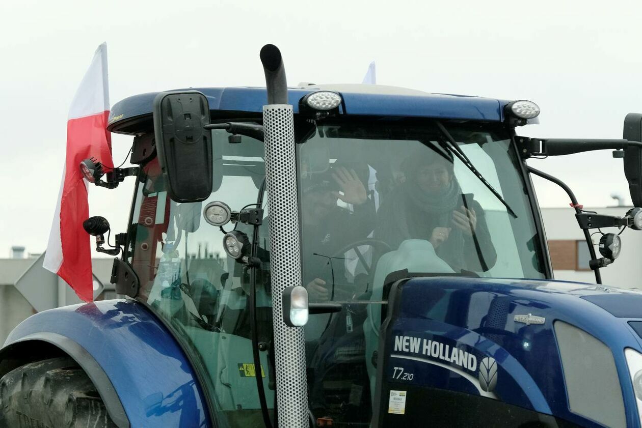  Protest rolników z Agrounii w Lublinie (zdjęcie 4) - Autor: Maciej Kaczanowski