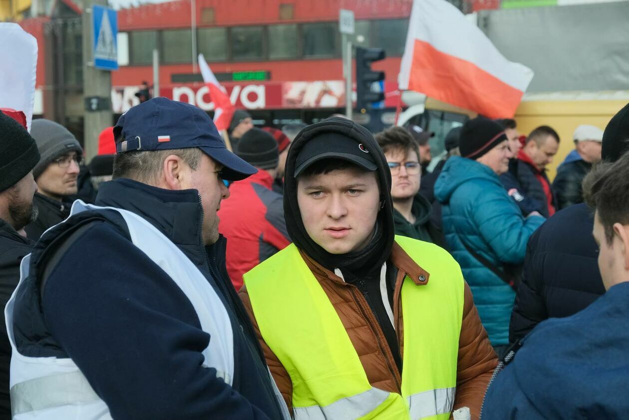  Protest rolników z Agrounii w Lublinie (zdjęcie 62) - Autor: Maciej Kaczanowski