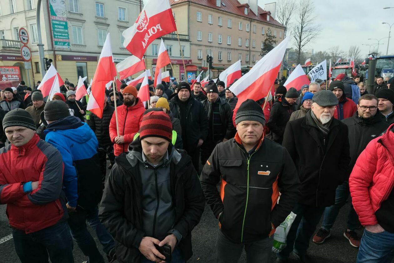  Protest rolników z Agrounii w Lublinie (zdjęcie 51) - Autor: Maciej Kaczanowski