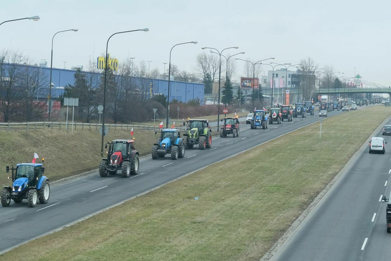  Protest rolników z Agrounii w Lublinie (zdjęcie 18) - Autor: Maciej Kaczanowski