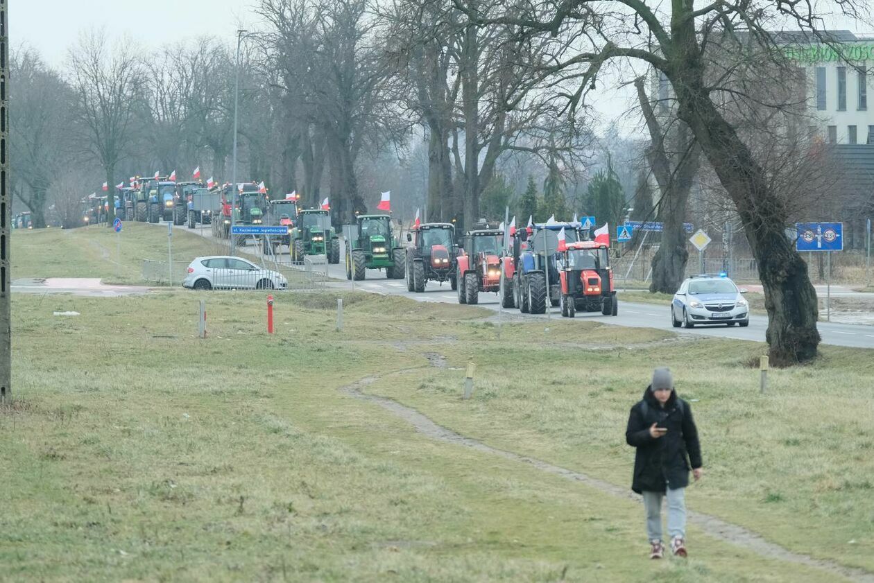 Protest rolników z Agrounii w Lublinie