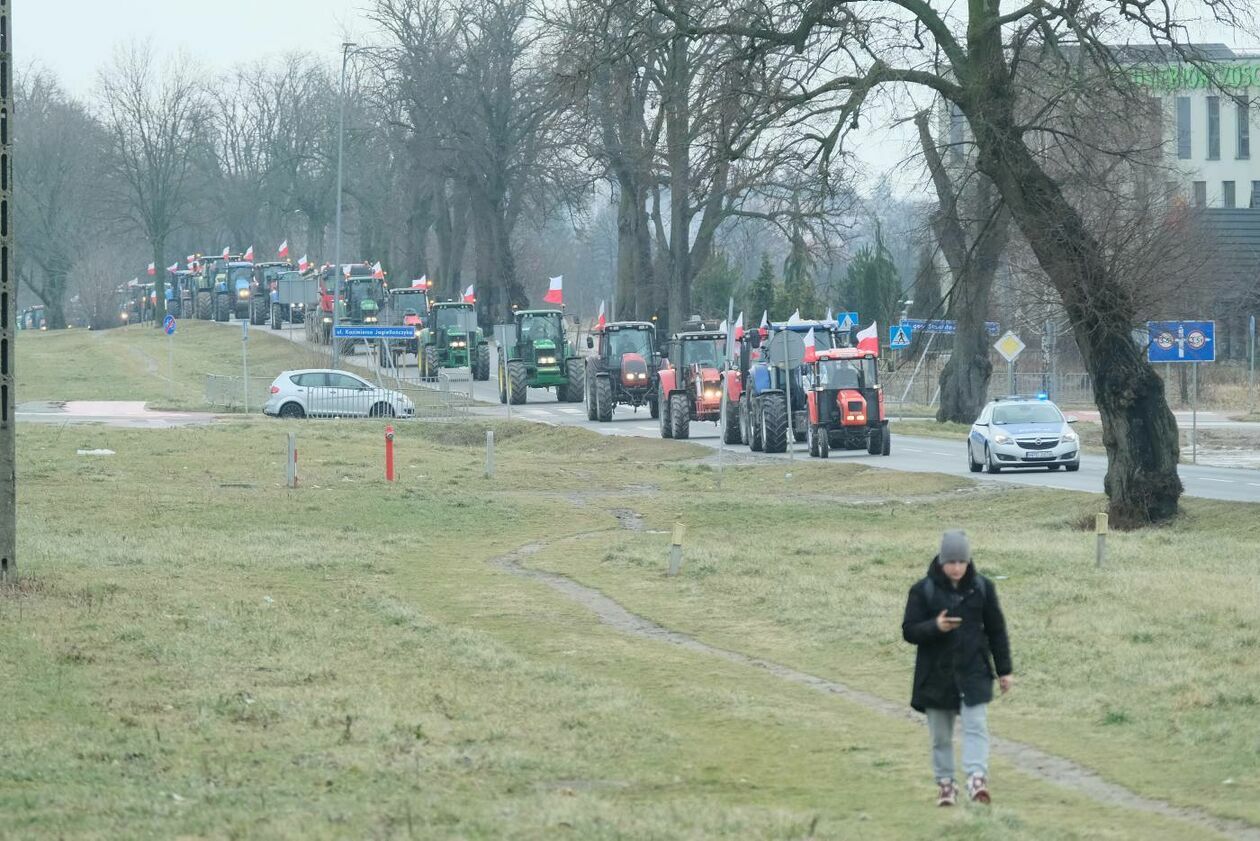  Protest rolników z Agrounii w Lublinie (zdjęcie 2) - Autor: Maciej Kaczanowski