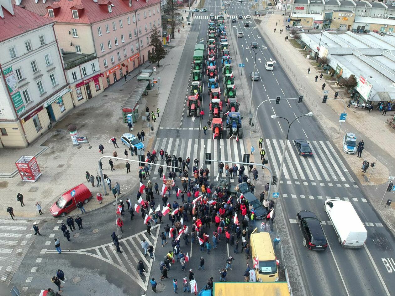 Protest rolników z Agrounii w Lublinie (zdjęcie 43) - Autor: Maciej Kaczanowski