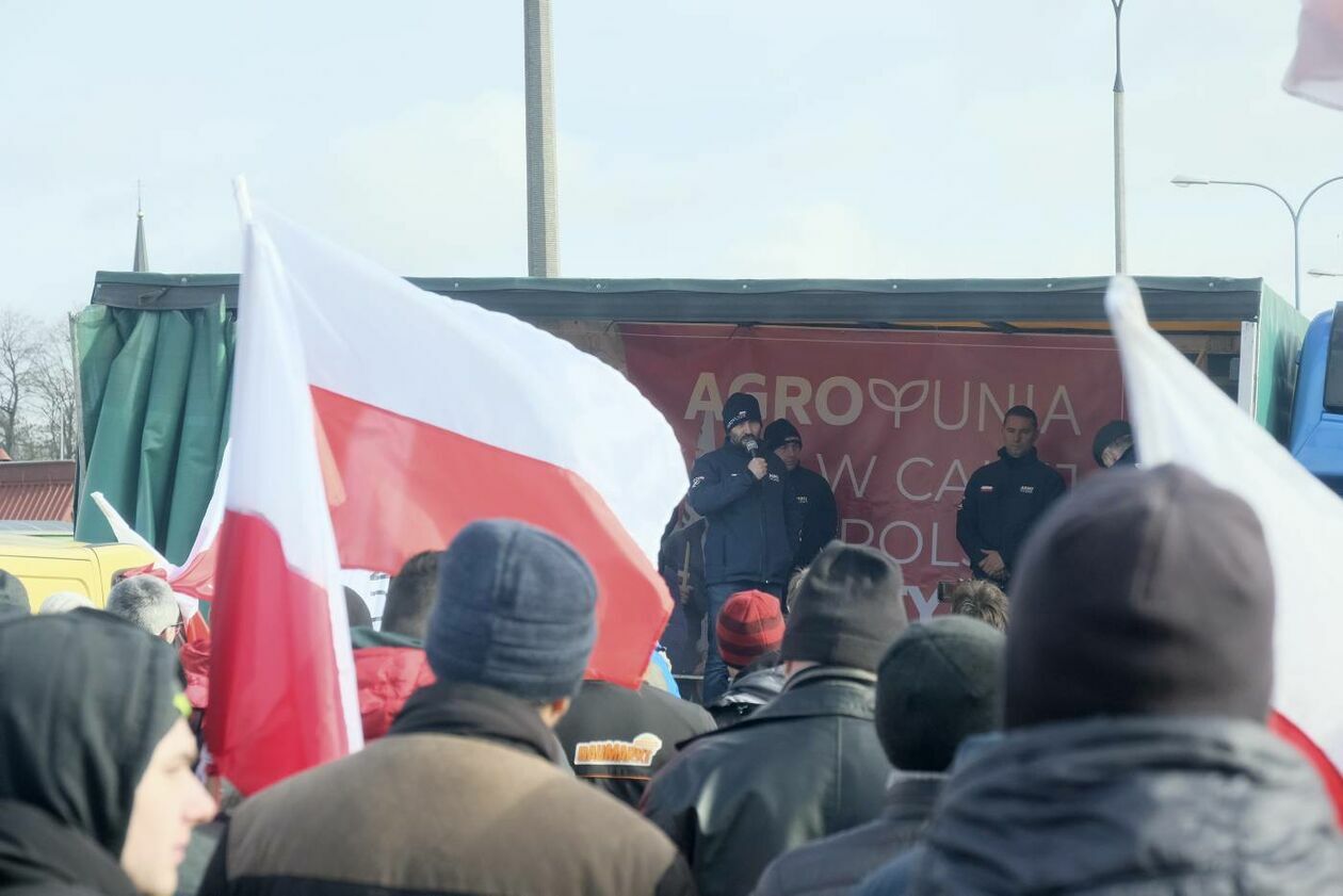  Protest rolników z Agrounii w Lublinie (zdjęcie 47) - Autor: Maciej Kaczanowski