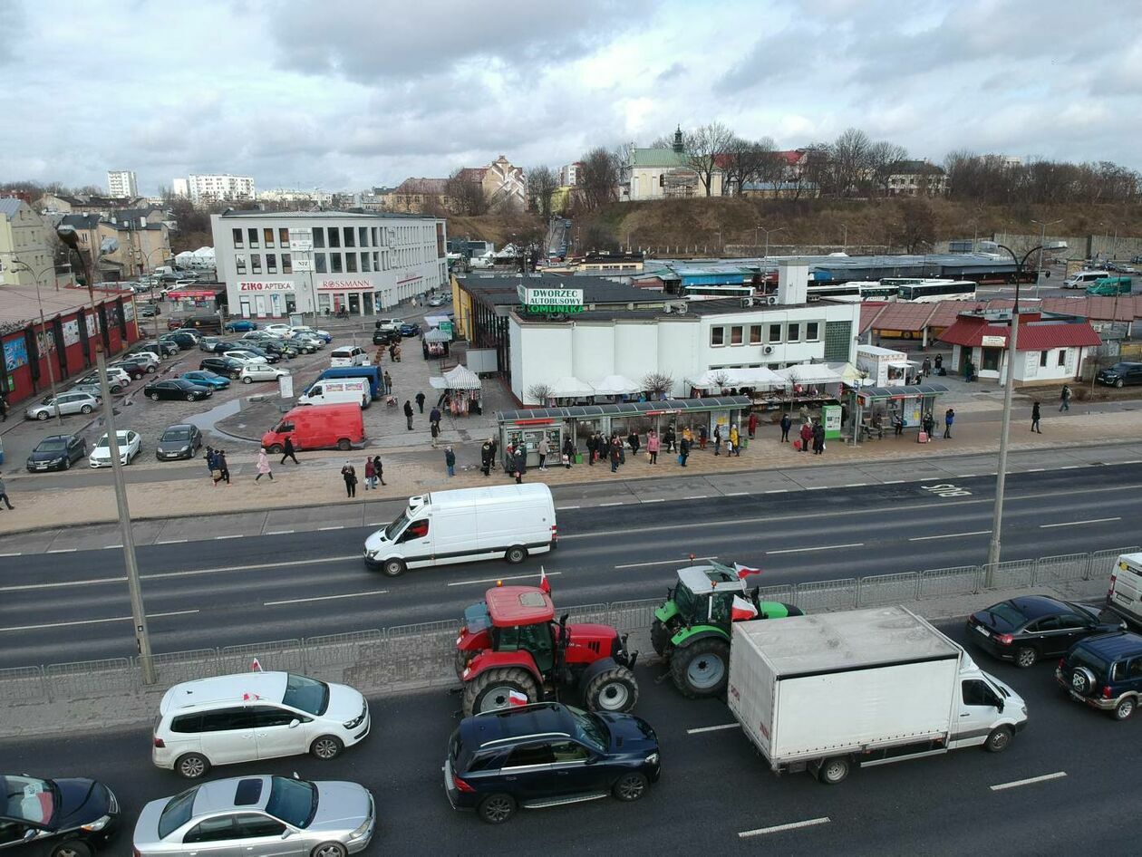  Protest rolników z Agrounii w Lublinie (zdjęcie 40) - Autor: Maciej Kaczanowski