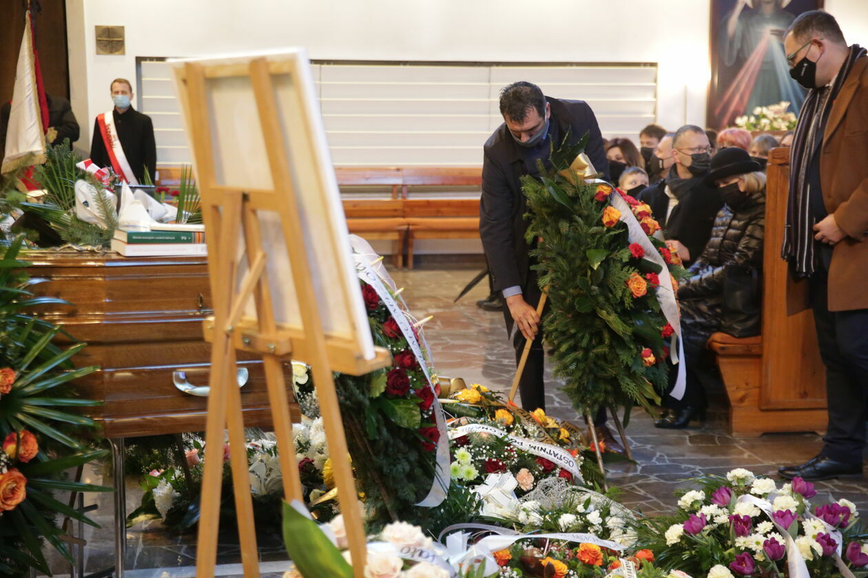  Pogrzeb prof. Jerzego Bartmińskiego (zdjęcie 4) - Autor: Maciej Kaczanowski