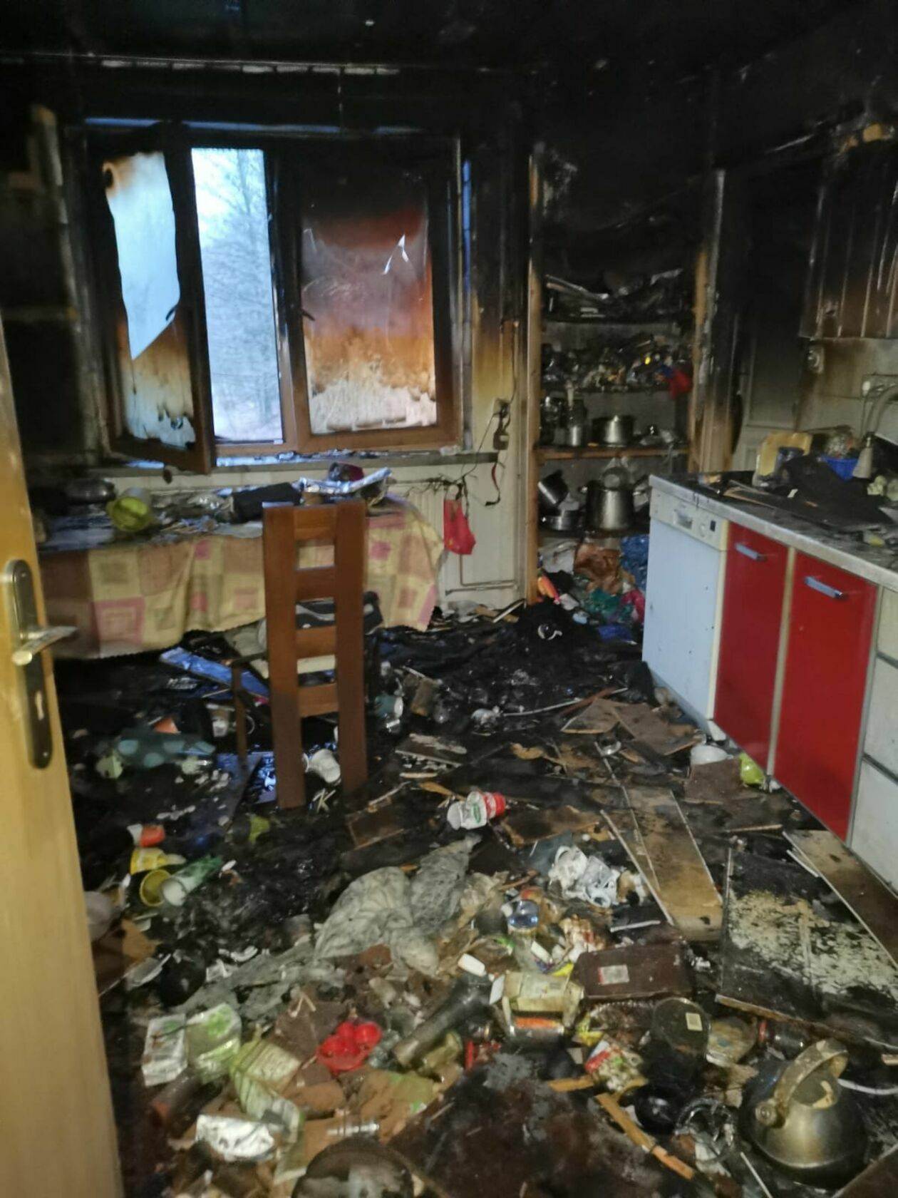 Klementowice. Dwie rodziny ucierpiały w pożarze