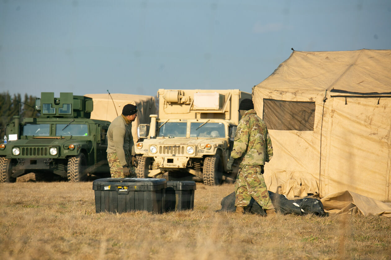  Żołnierze US Army w Zamościu (zdjęcie 11) - Autor: Kazimierz Chmiel