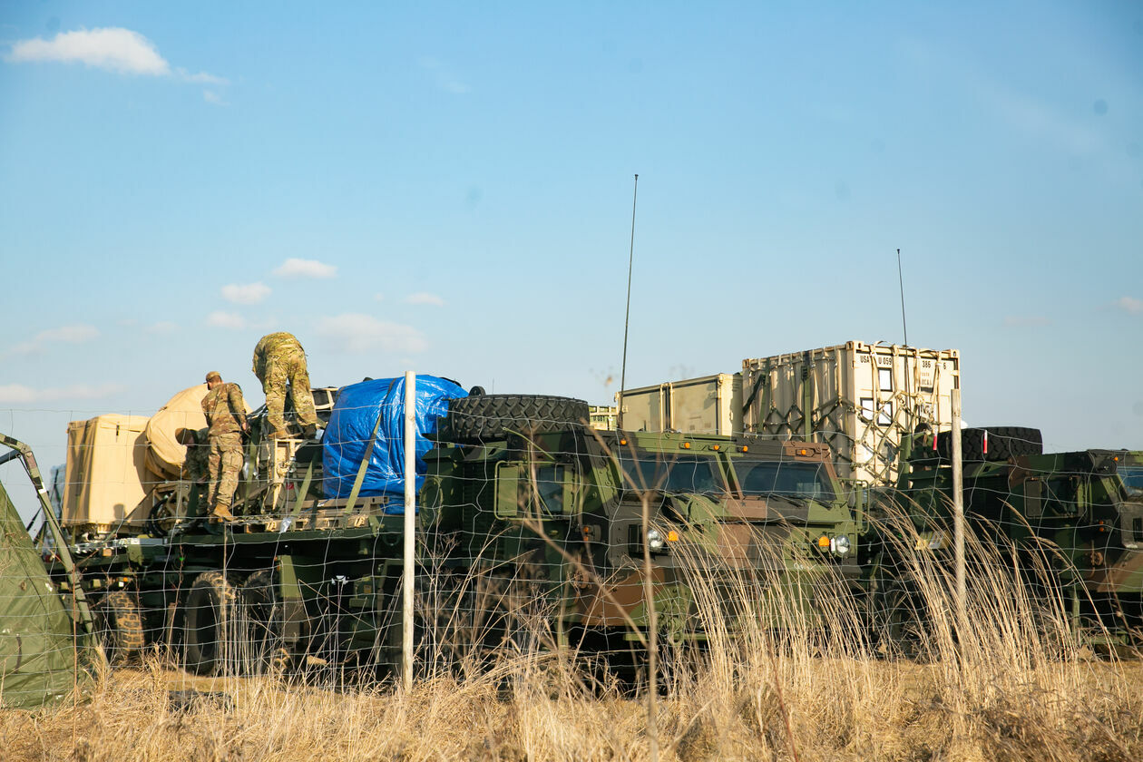  Żołnierze US Army w Zamościu  - Autor: Kazimierz Chmiel