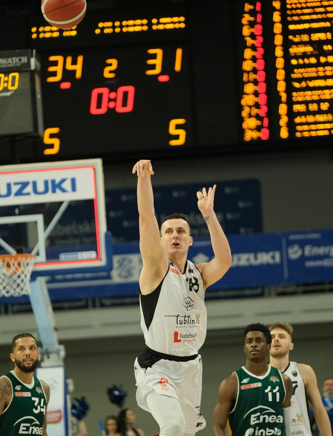  Polski Cukier Pszczółka Start Lublin vs Enea Zastal BC Zielona Góra  - Autor: Maciej Kaczanowski