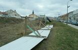 Skutki silnego wiatru w Lublinie (zdjęcie 3)