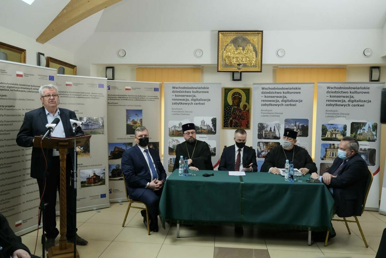  Konferencja dotycząca renowacji drewnianych cerkwi na Lubelszczyźnie, Podlasiu i Podkarpaciu  - Autor: Maciej Kaczanowski