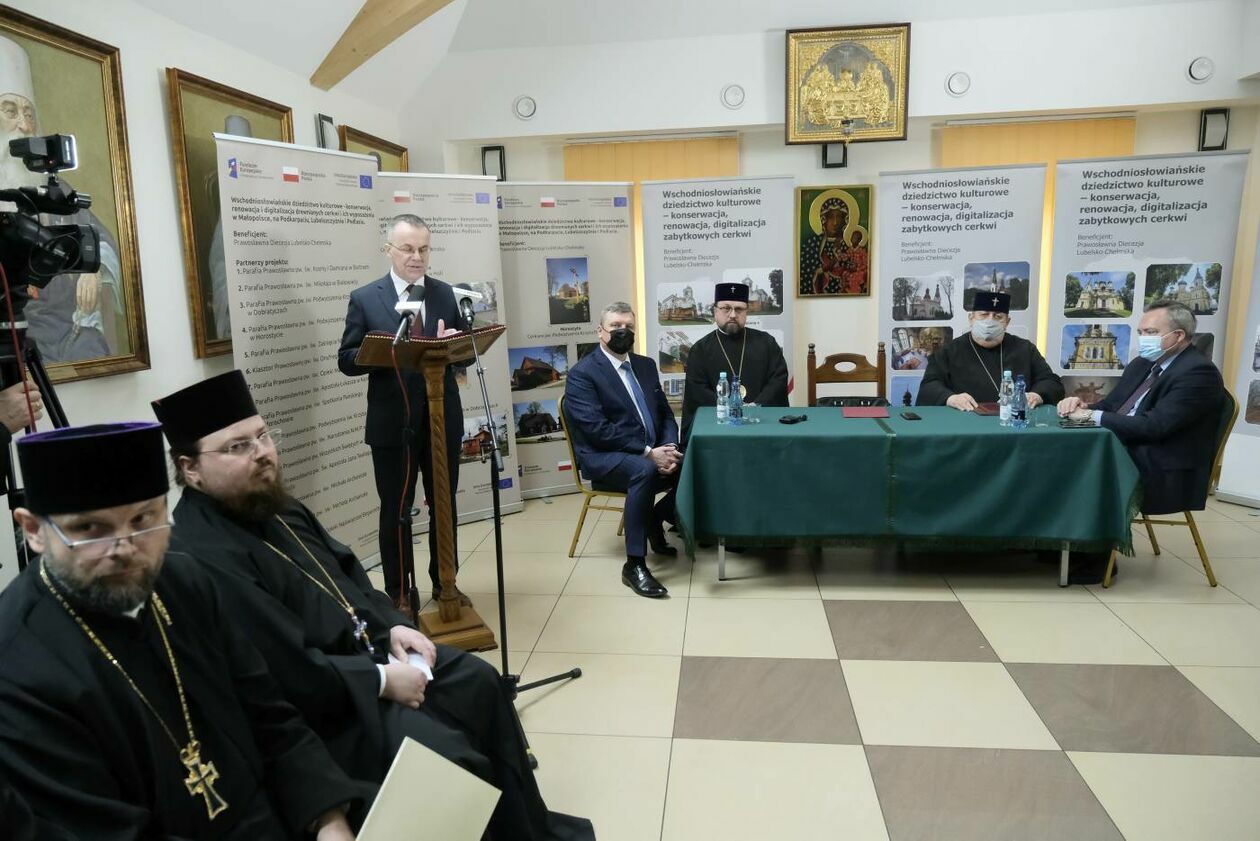Konferencja dotycząca renowacji drewnianych cerkwi na Lubelszczyźnie, Podlasiu i Podkarpaciu - Autor: Maciej Kaczanowski