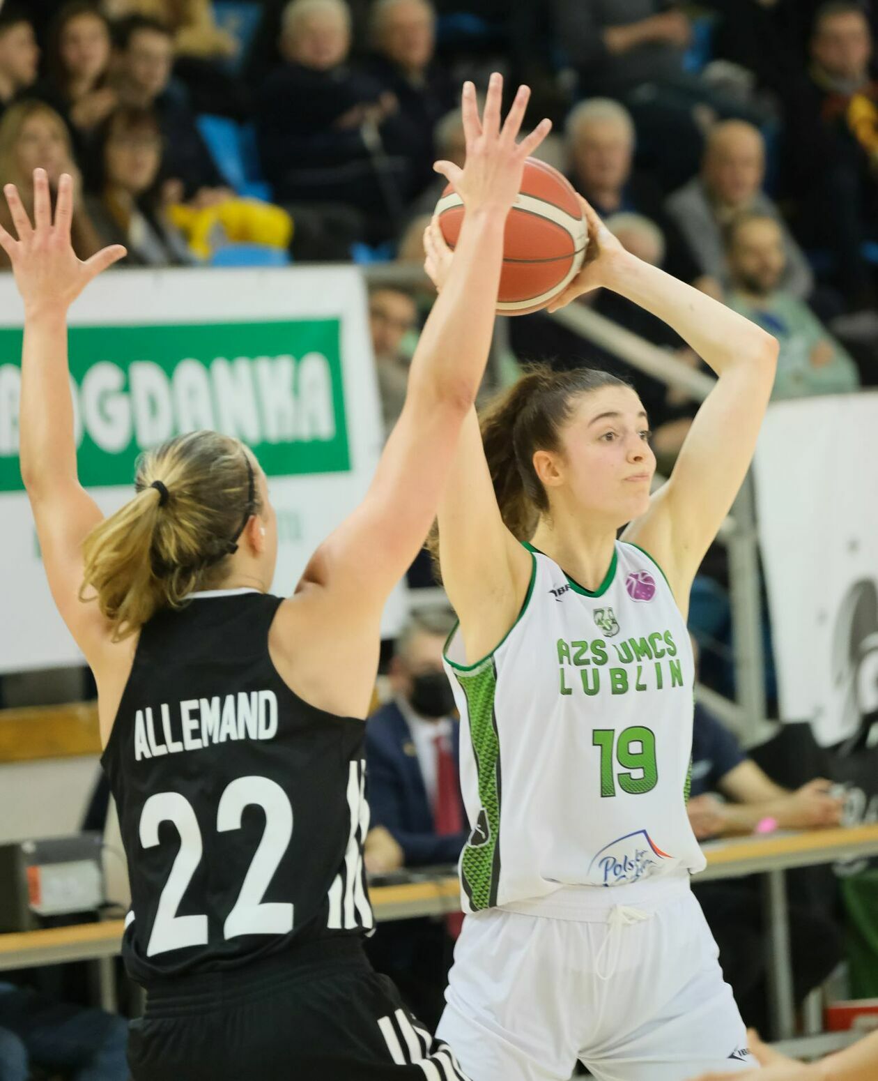  Pszczółka Polski Cukier AZS UMCS Lublin vs Lyon ASVEL Feminin (zdjęcie 33) - Autor: Maciej Kaczanowski