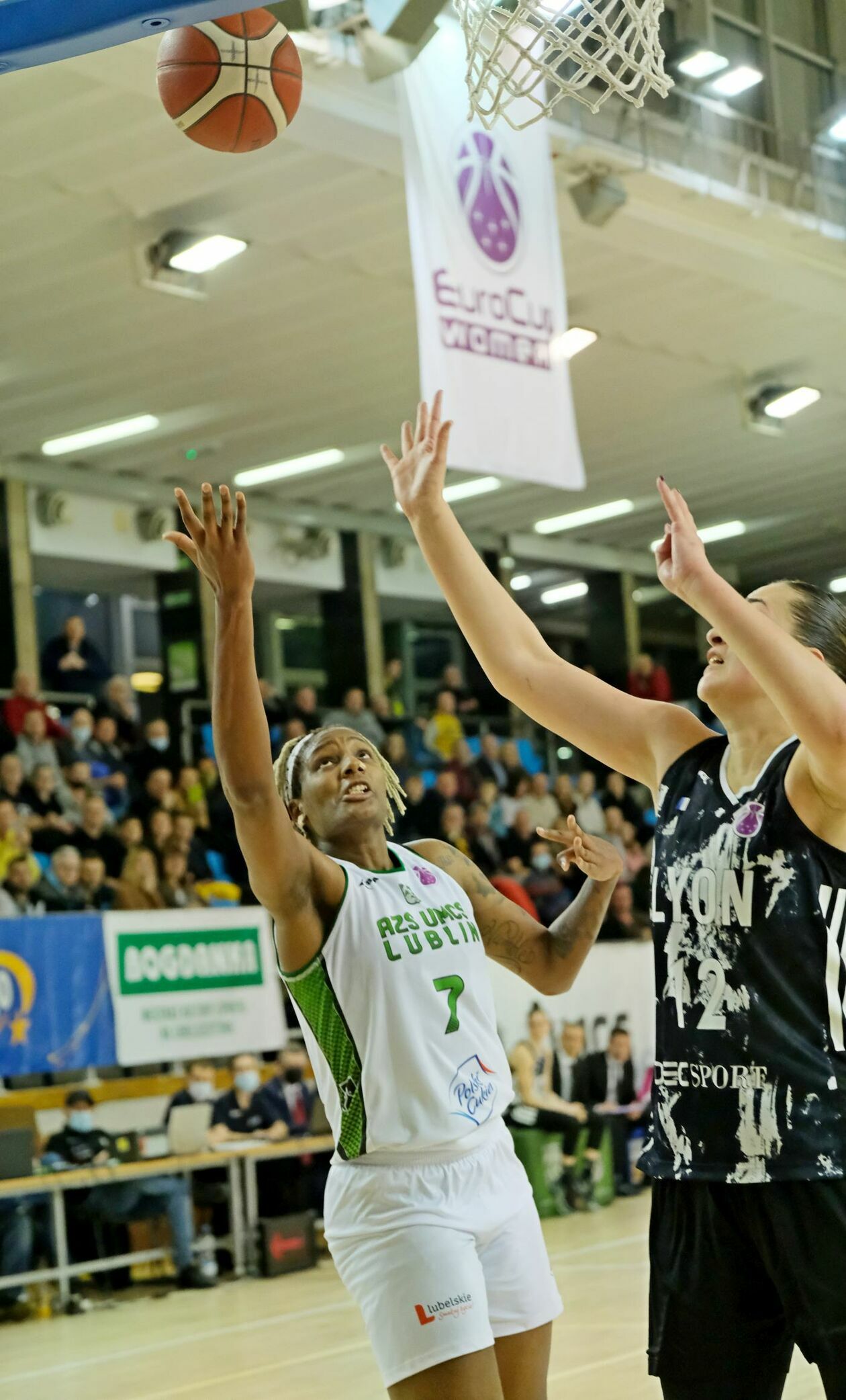  Pszczółka Polski Cukier AZS UMCS Lublin vs Lyon ASVEL Feminin (zdjęcie 38) - Autor: Maciej Kaczanowski