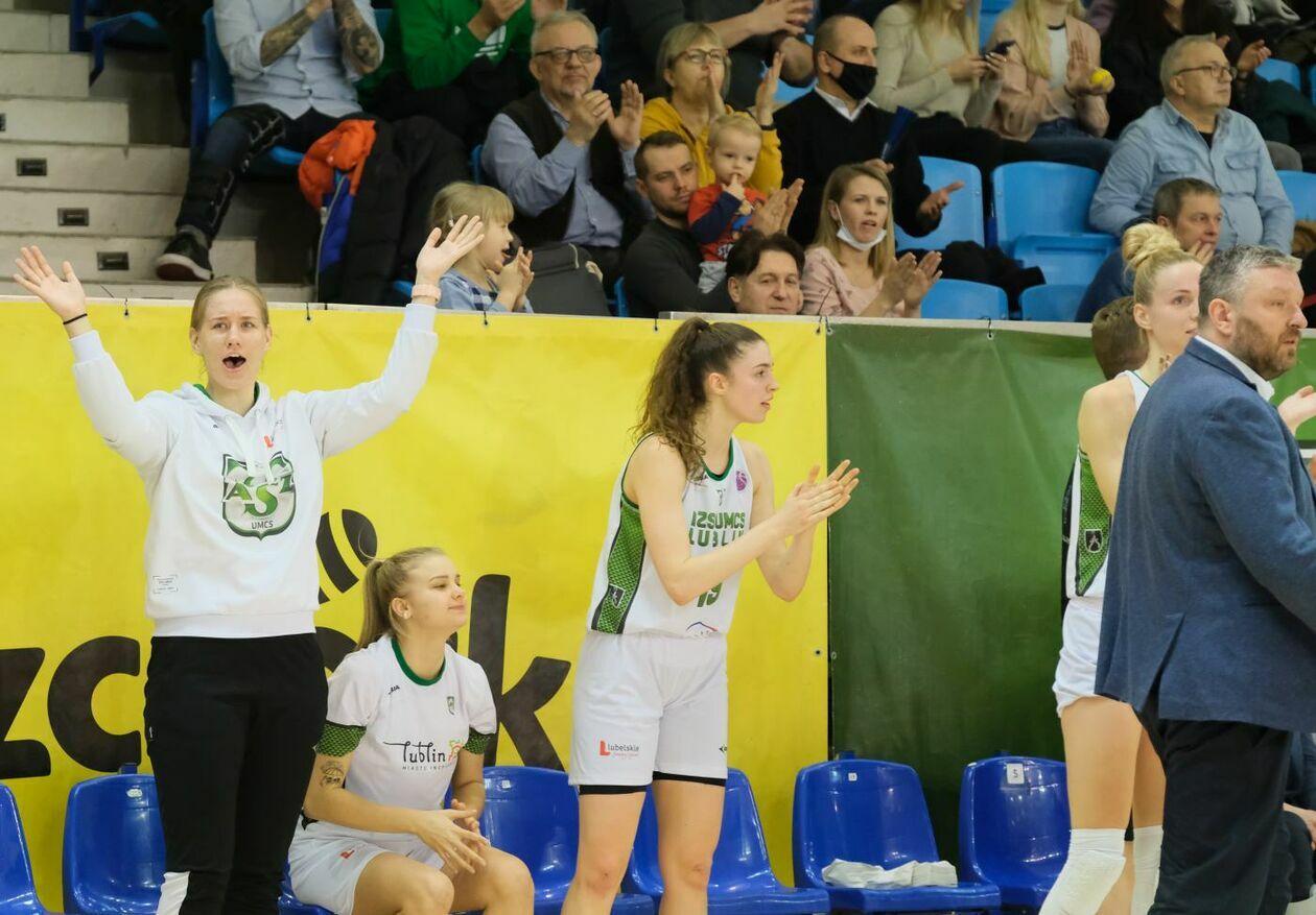  Pszczółka Polski Cukier AZS UMCS Lublin vs Lyon ASVEL Feminin (zdjęcie 18) - Autor: Maciej Kaczanowski