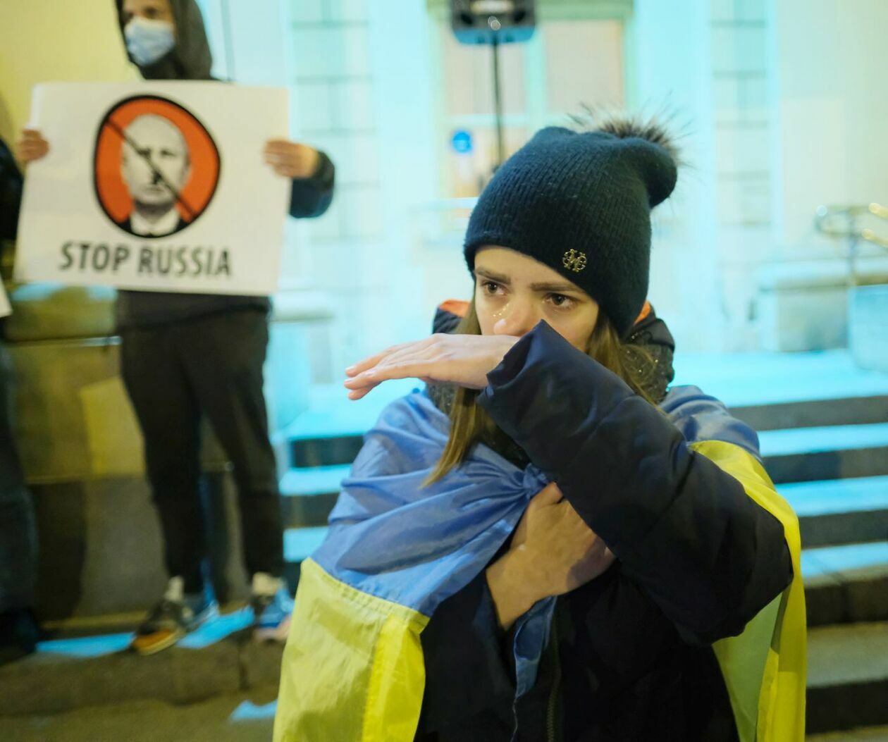  Lublin solidarny z Ukrainą (zdjęcie 8) - Autor: Maciej Kaczanowski