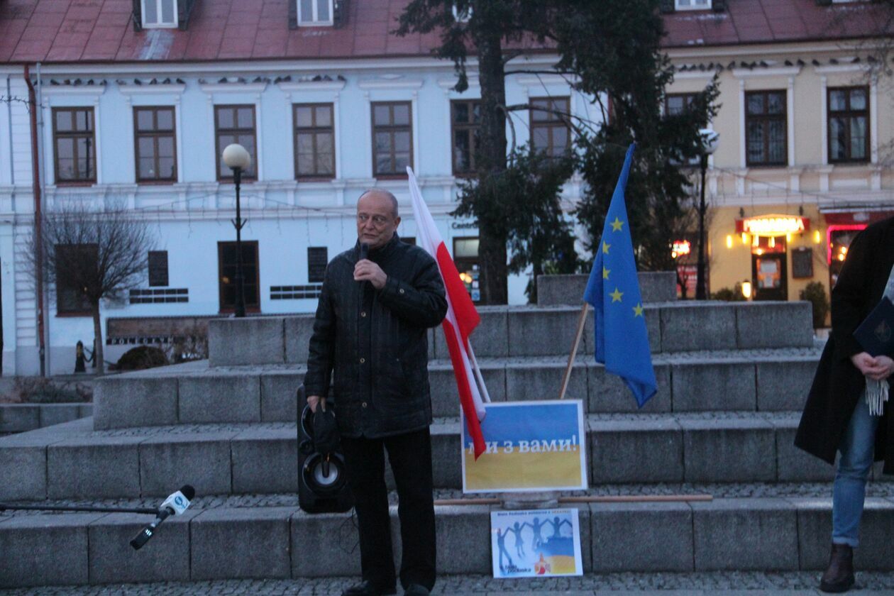 Manifestacja w Białej Podlaskiej 