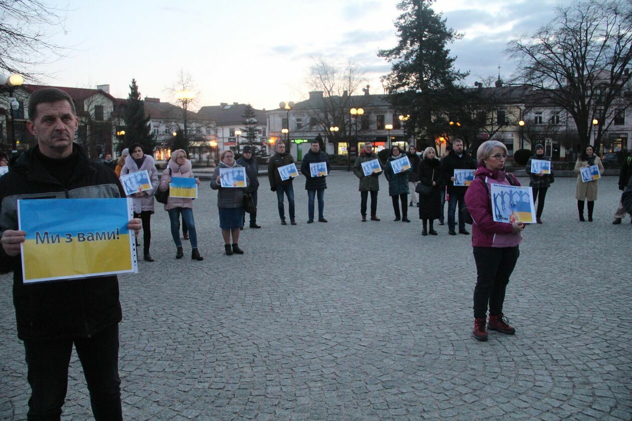  Manifestacja w Białej Podlaskiej  (zdjęcie 6) - Autor: Ewelina Burda