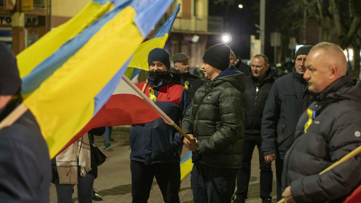  Łuków solidarny z Ukrainą (zdjęcie 54) - Autor: UM