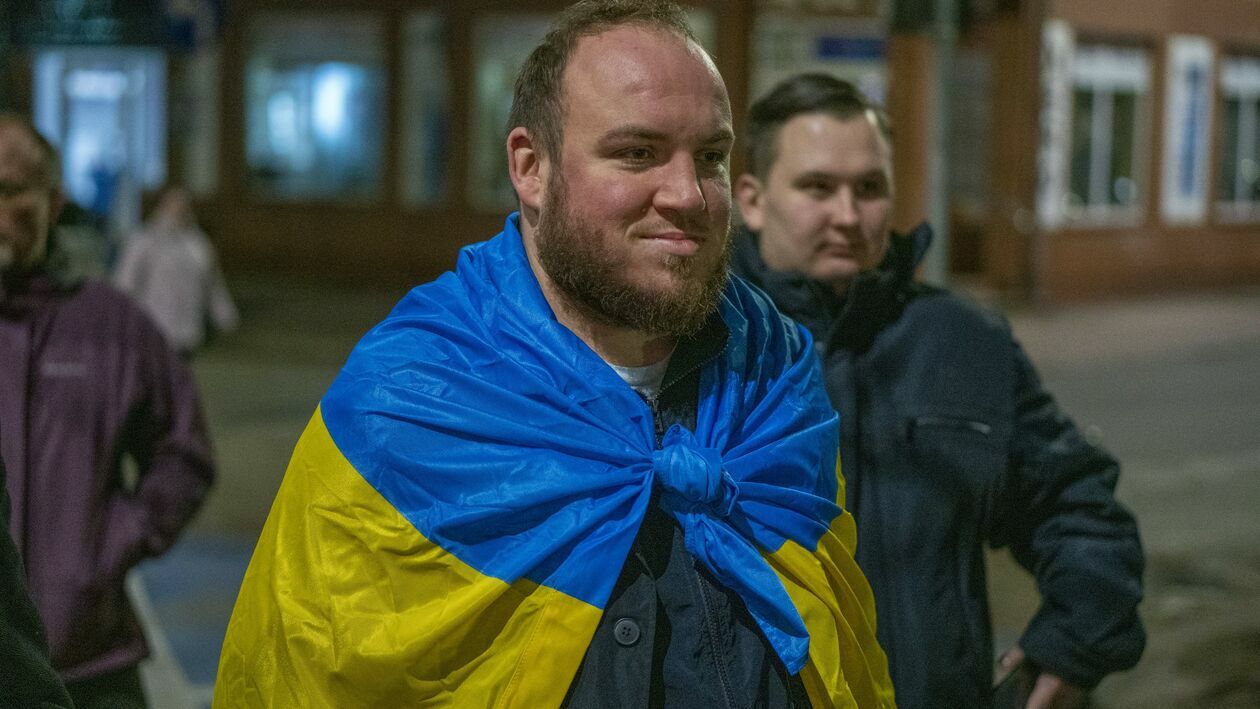  Łuków solidarny z Ukrainą (zdjęcie 38) - Autor: UM