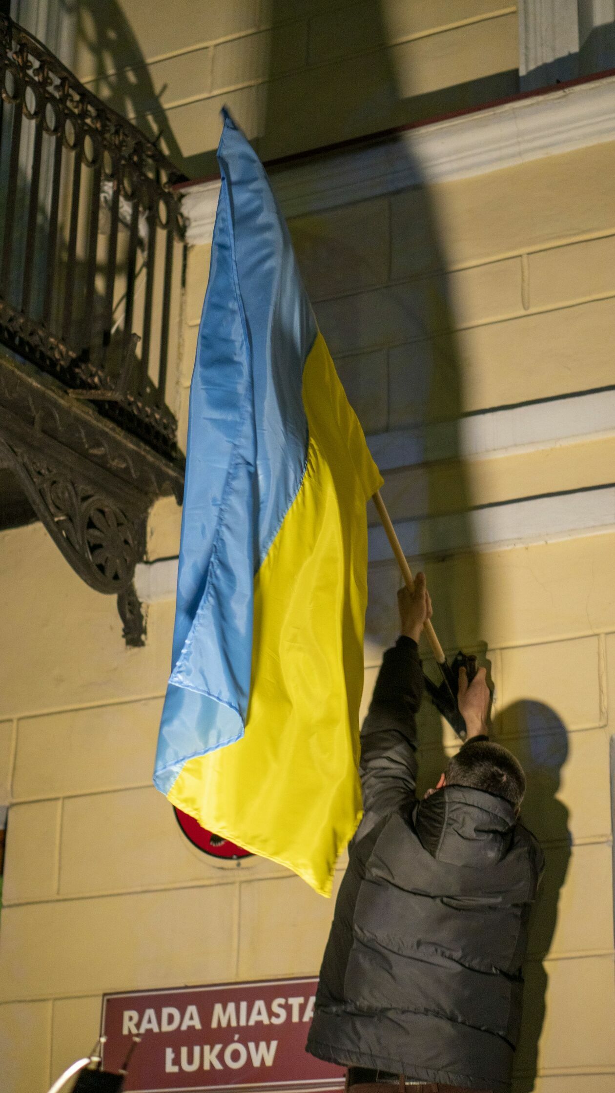  Łuków solidarny z Ukrainą (zdjęcie 17) - Autor: UM