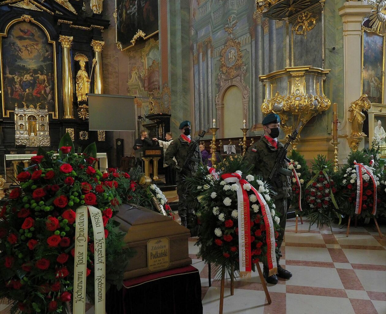  Pogrzeb Zdzisława Podkańskiego (zdjęcie 11) - Autor: Maciej Kaczanowski