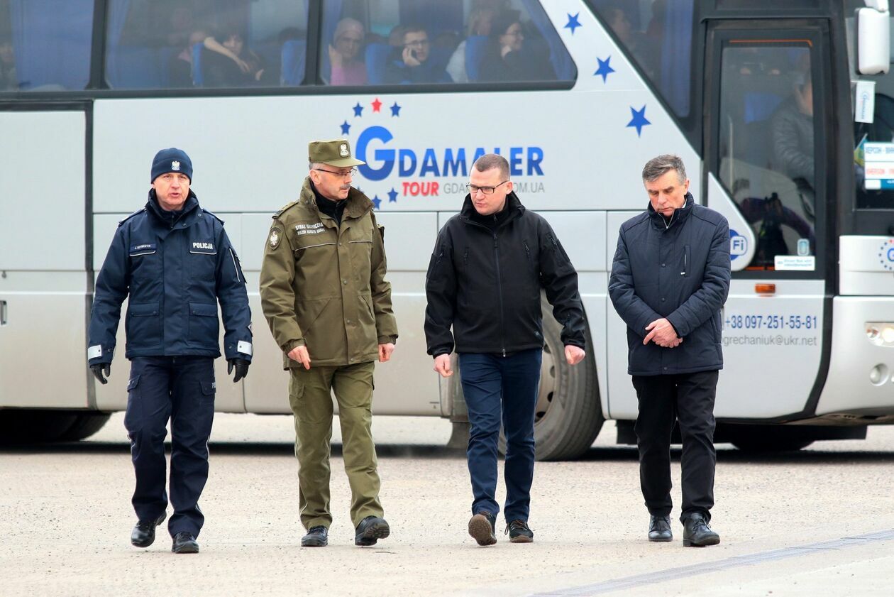  Sobota na przejściu granicznym w Dorohusku  - Autor: Piotr Michalski