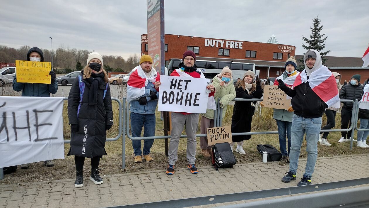  Protest Białorusinów w Terespolu (zdjęcie 11) - Autor: Łukasz Pogorzelski MOK Terespol