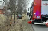 Wypadek w miejscowości Zalesie (zdjęcie 2)