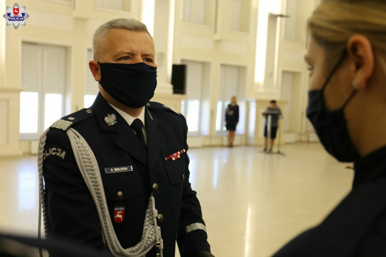  Nowi lubelscy policjanci (zdjęcie 7) - Autor: Policja