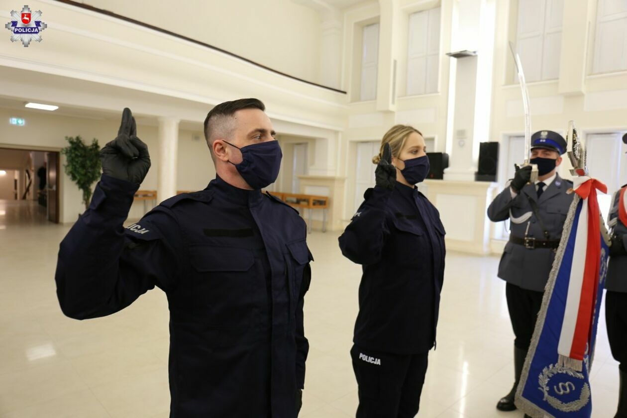  Nowi lubelscy policjanci (zdjęcie 11) - Autor: Policja