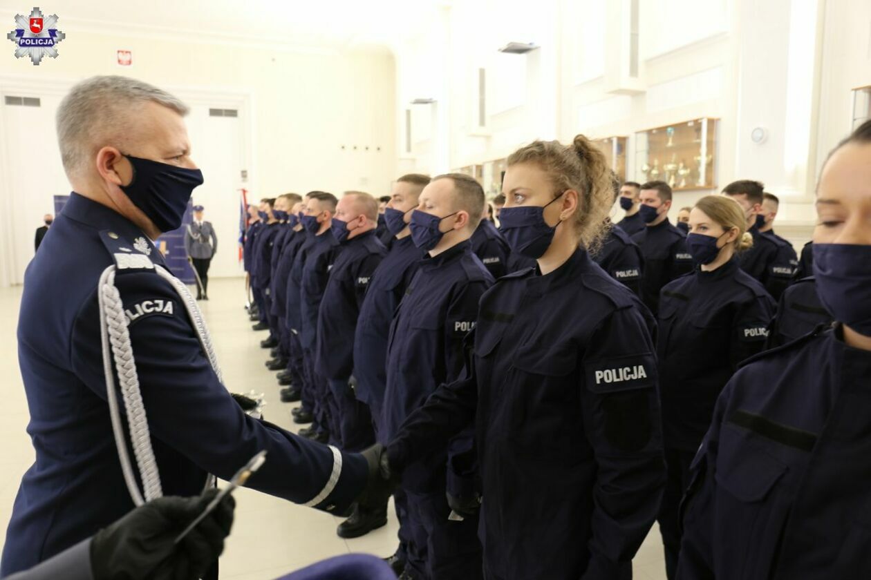  Nowi lubelscy policjanci (zdjęcie 5) - Autor: Policja