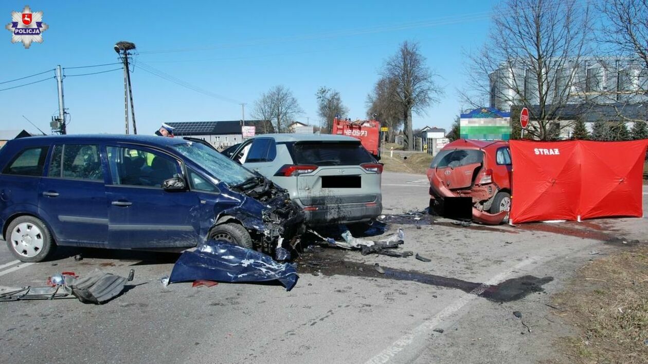  Śmiertelny wypadek w Teratynie  - Autor: Policja
