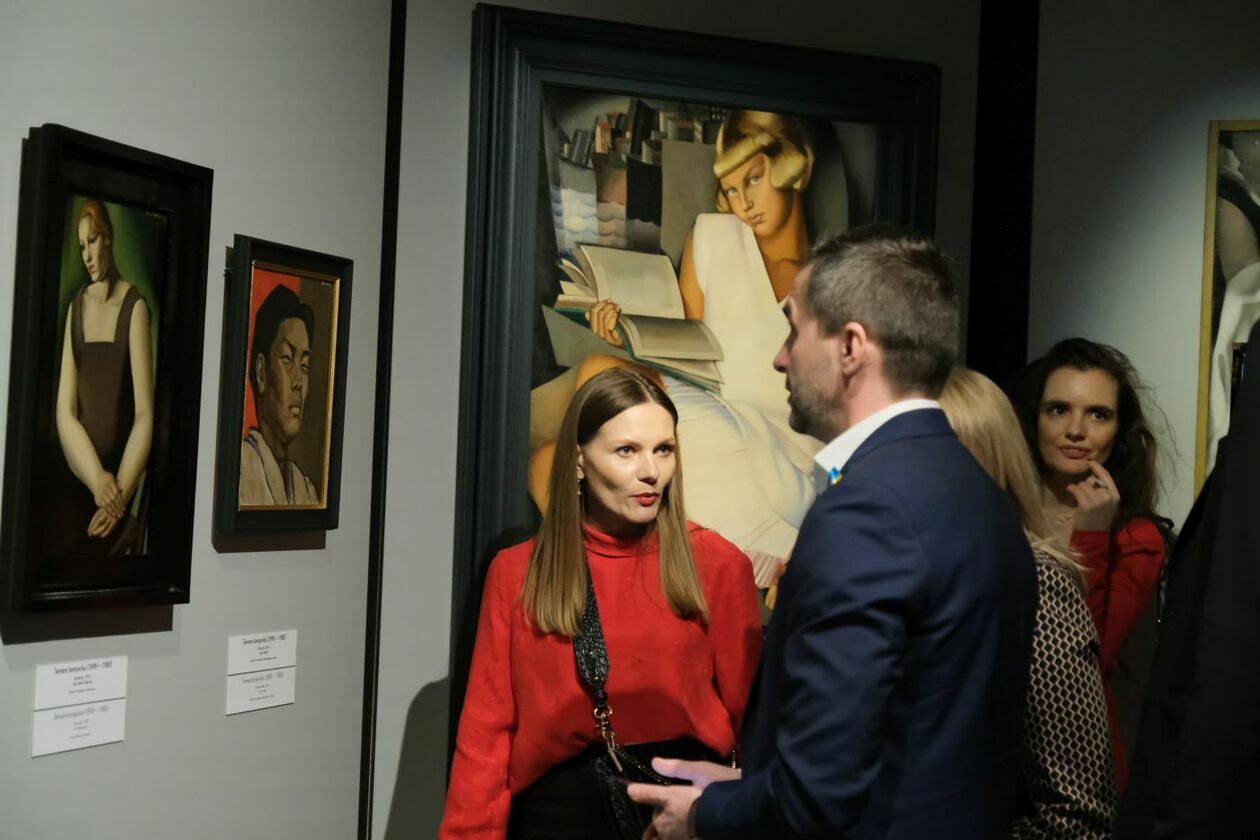  Tamara Łempicka - Kobieta w podróży: wernisaż wystawy w Muzeum Narodowym w Lublinie (zdjęcie 54) - Autor: Maciej Kaczanowski