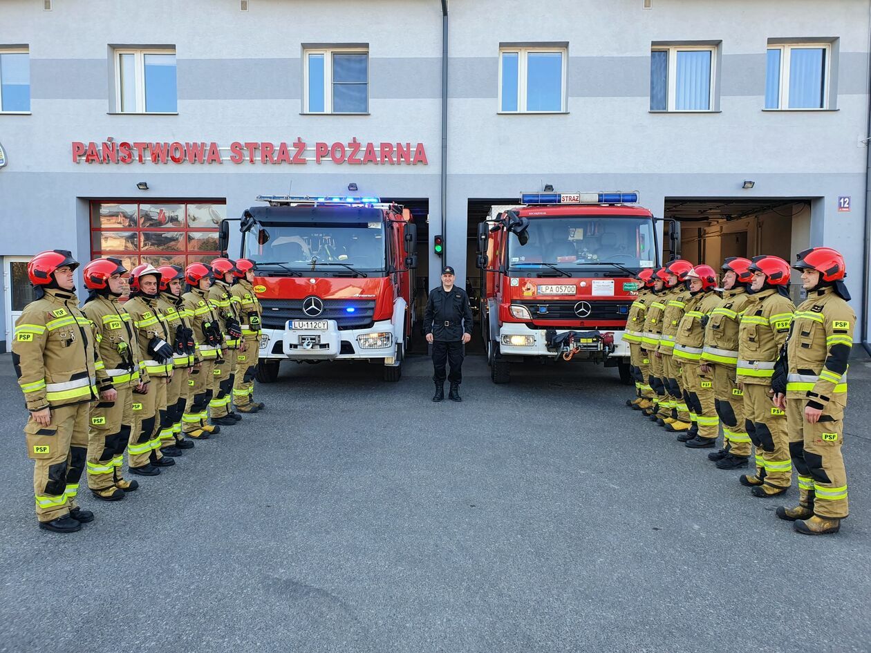 Akcja Minuta ciszy dla poległych strażaków z Ukrainy
