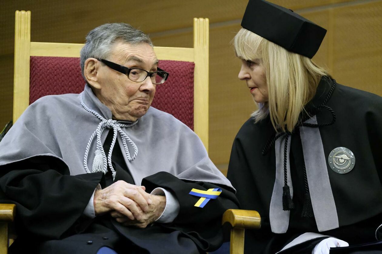  Marian Turski doktorem honoris causa UMCS (zdjęcie 20) - Autor: Maciej Kaczanowski