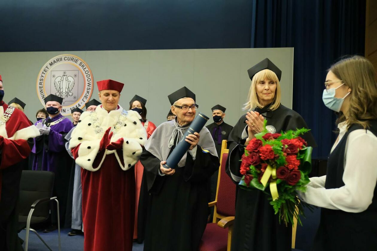  Marian Turski doktorem honoris causa UMCS (zdjęcie 24) - Autor: Maciej Kaczanowski