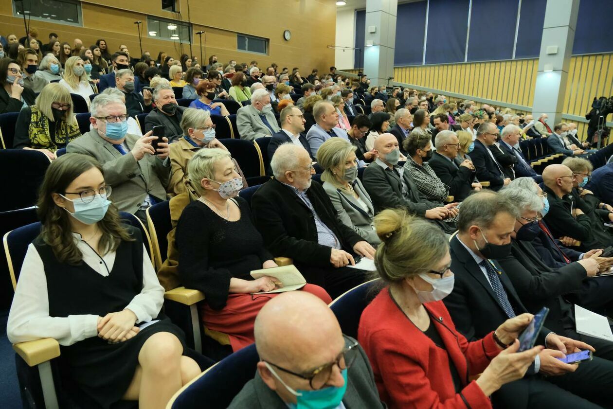  Marian Turski doktorem honoris causa UMCS (zdjęcie 28) - Autor: Maciej Kaczanowski