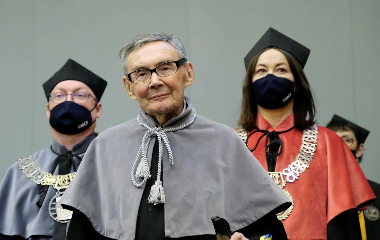  Marian Turski doktorem honoris causa UMCS (zdjęcie 13) - Autor: Maciej Kaczanowski