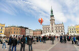 Pokój dla Ukrainy. Balonowe zawody na Rynku Wielkim (zdjęcie 5)
