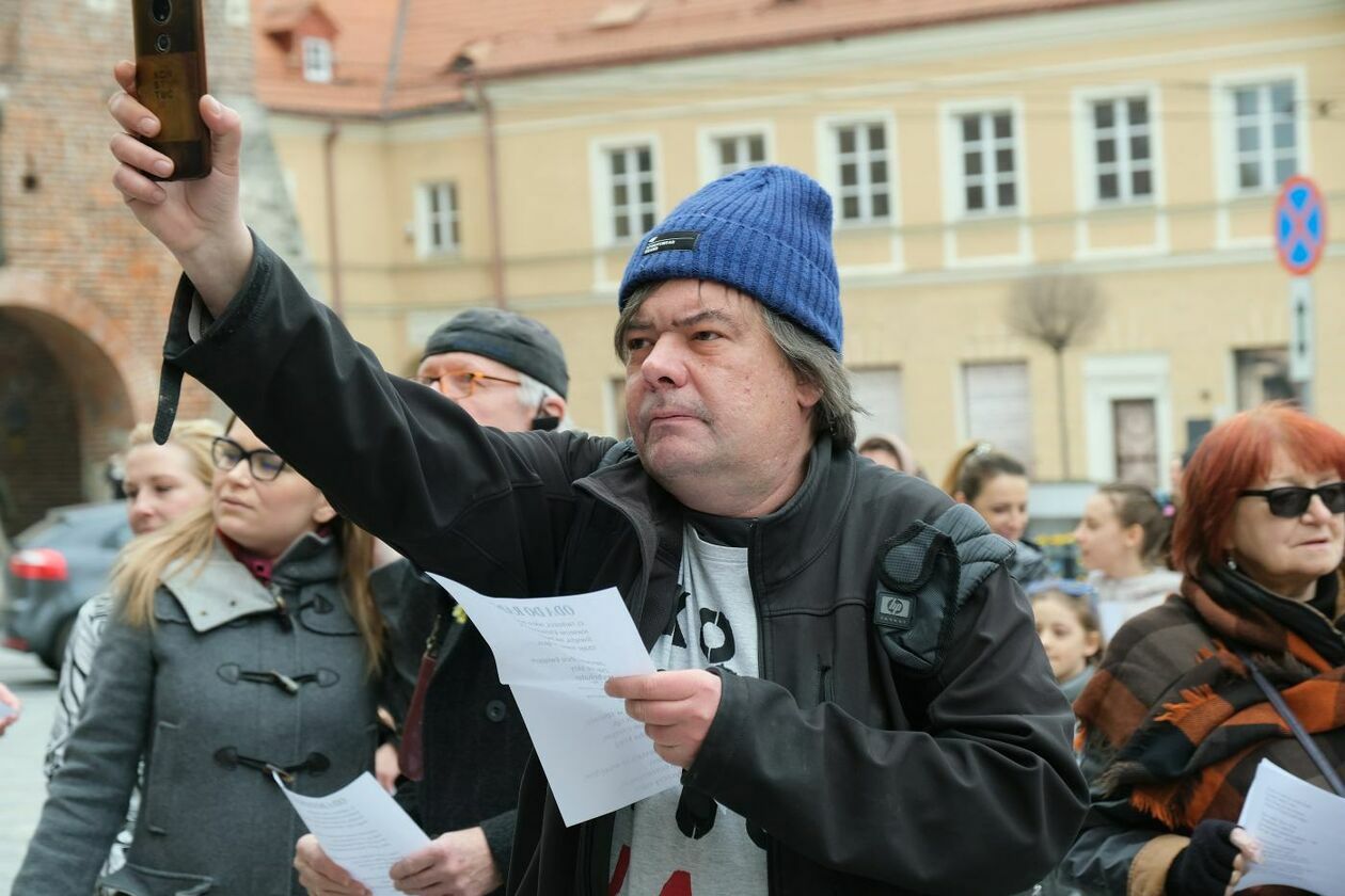  Akcja KOD Ukraina w UE - Śpiewamy Odę do Radości (zdjęcie 18) - Autor: Maciej Kaczanowski