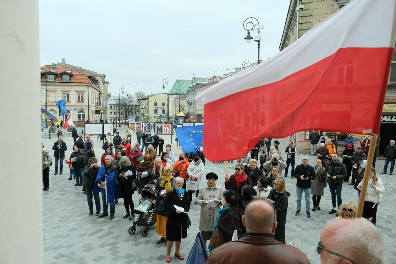  Akcja KOD Ukraina w UE - Śpiewamy Odę do Radości (zdjęcie 8) - Autor: Maciej Kaczanowski