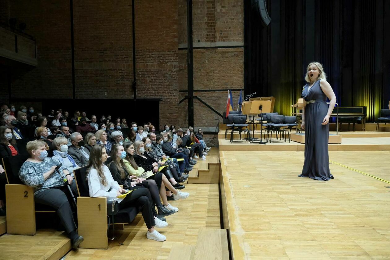 Koncert charytatywny na rzecz uchodźców z Ukrainy w Filharmonii Lubelskiej