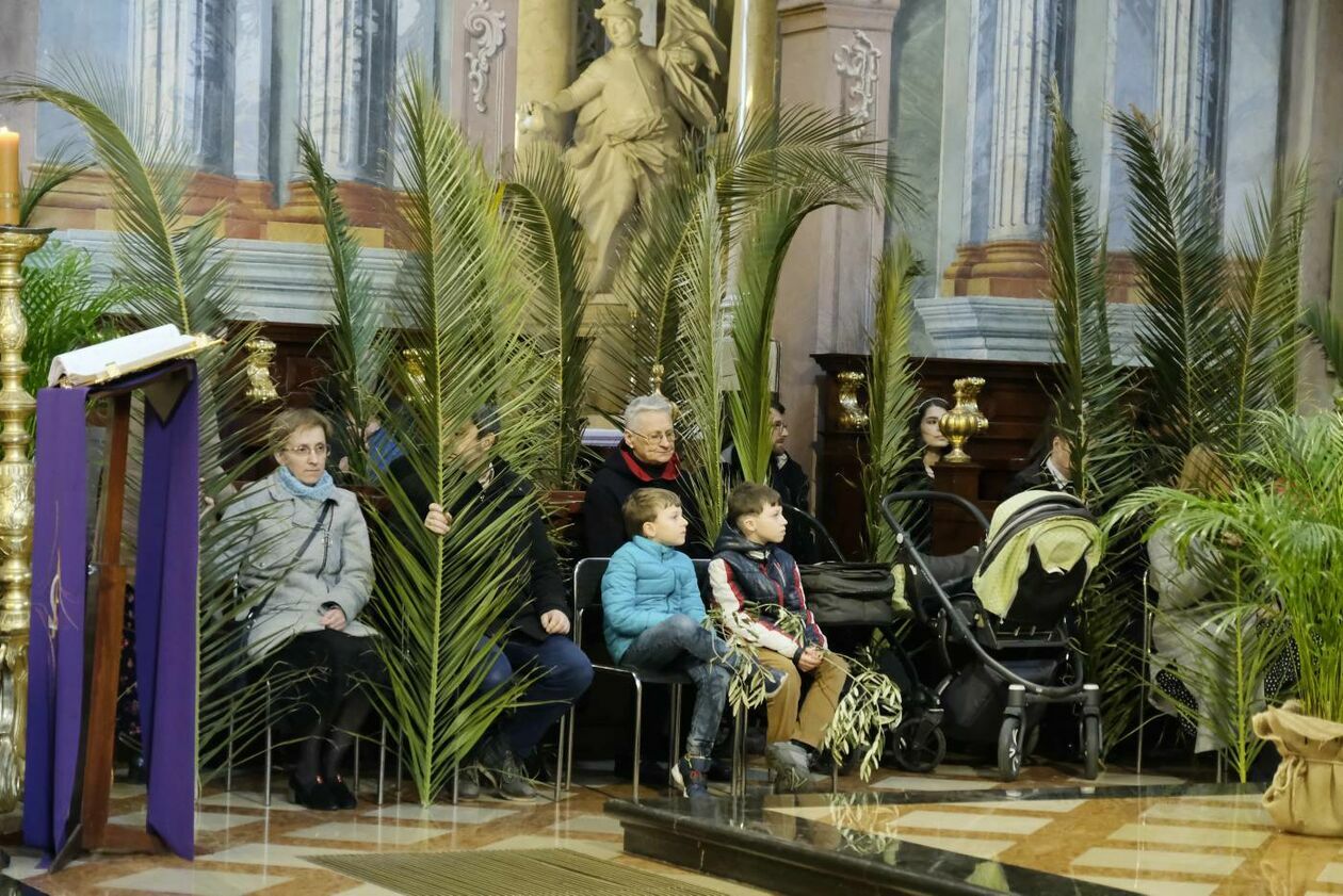  Niedziela Palmowa w lubelskiej archikatedrze (zdjęcie 4) - Autor: Maciej Kaczanowski